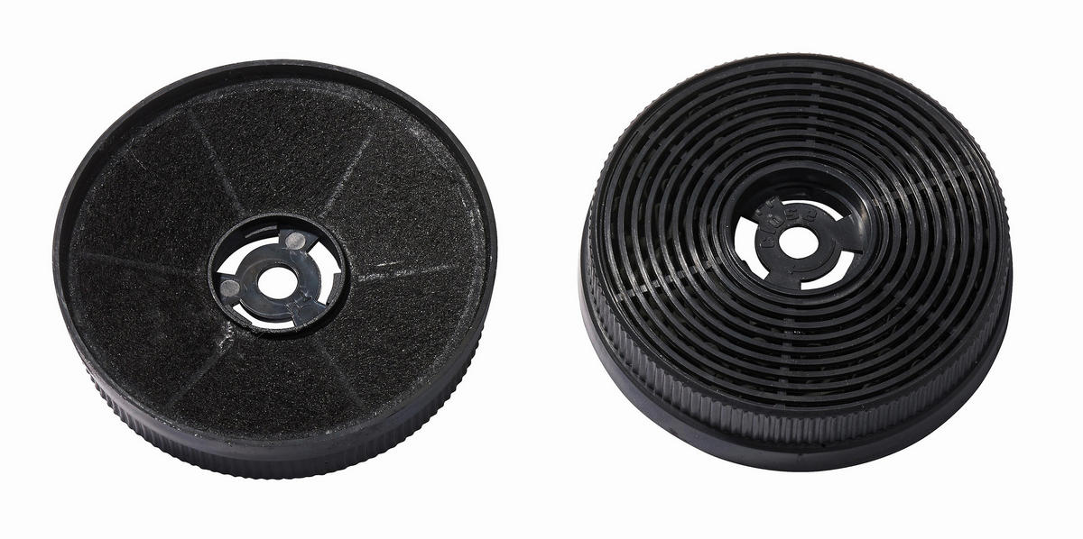 KOHLEFILTER  - Schwarz, Trend, Kunststoff (10,8/2,5/10,8cm) - PKM