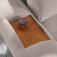 ECKSOFA in Webstoff Beige  - Eichefarben/Beige, Design, Holz/Textil (282/175cm) - Carryhome