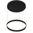 LED-HÄNGELEUCHTE 60/170 cm  - Schwarz, Design, Kunststoff/Metall (60/170cm) - Dieter Knoll