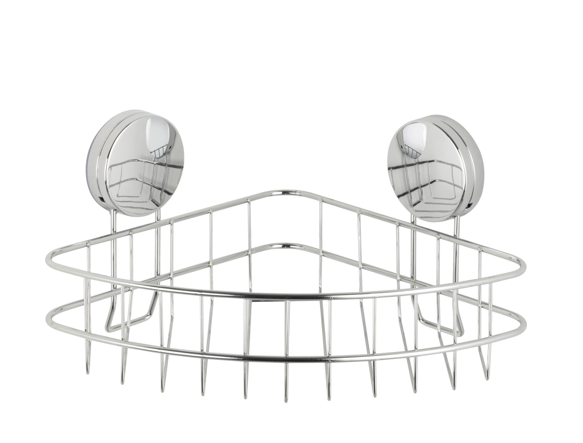 Duschregal Static Loc Metall Selbstklebend B: 26 Cm