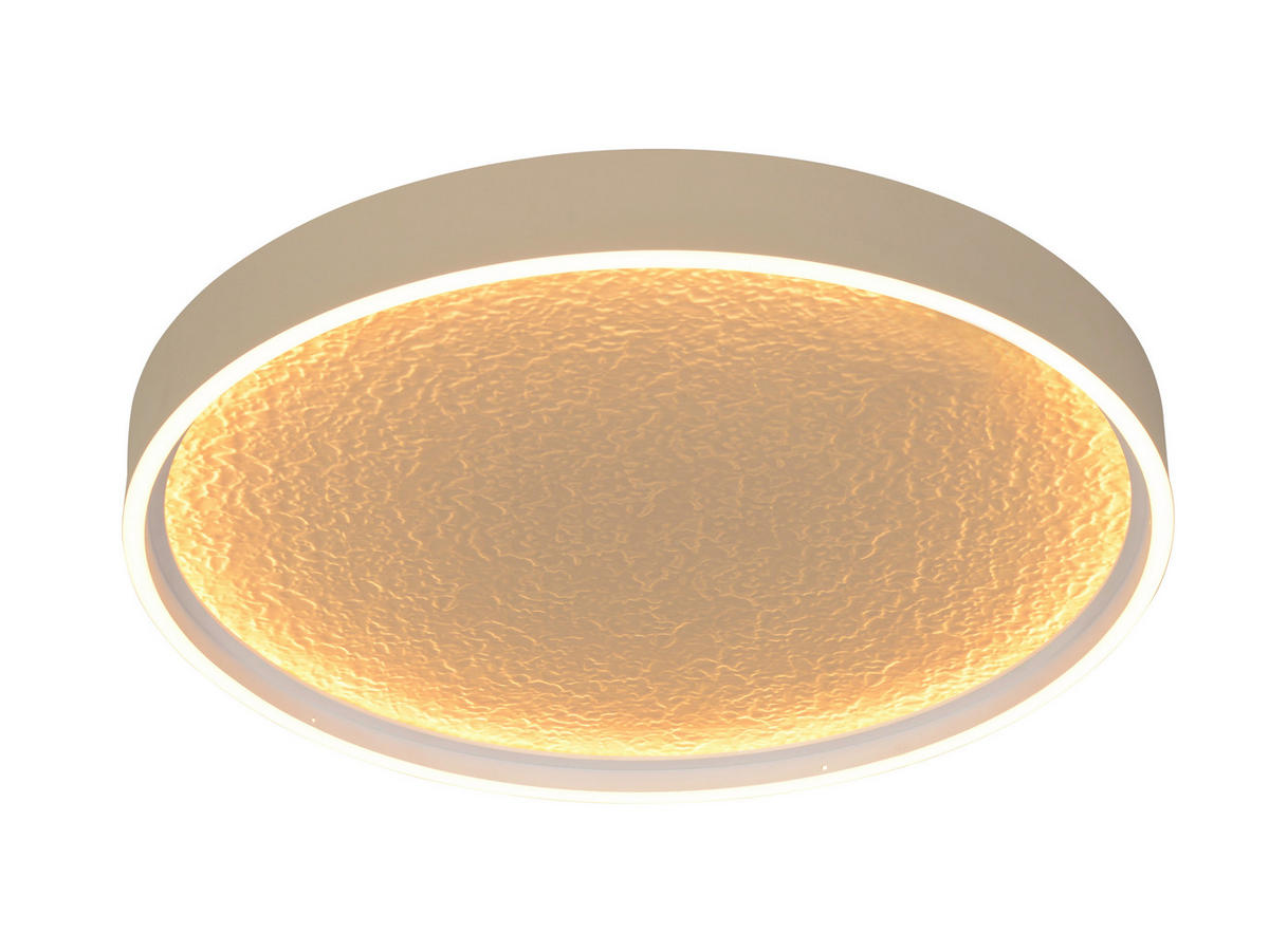 LED-DECKENLEUCHTE 60/6,5 cm   - Sandfarben, Basics, Kunststoff/Metall (60/6,5cm)
