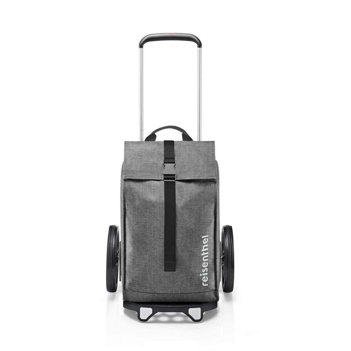 KOLICA ZA KUPOVINU   siva  - siva/crna, Basics, tekstil/plastika (34/55/22cm) - Reisenthel