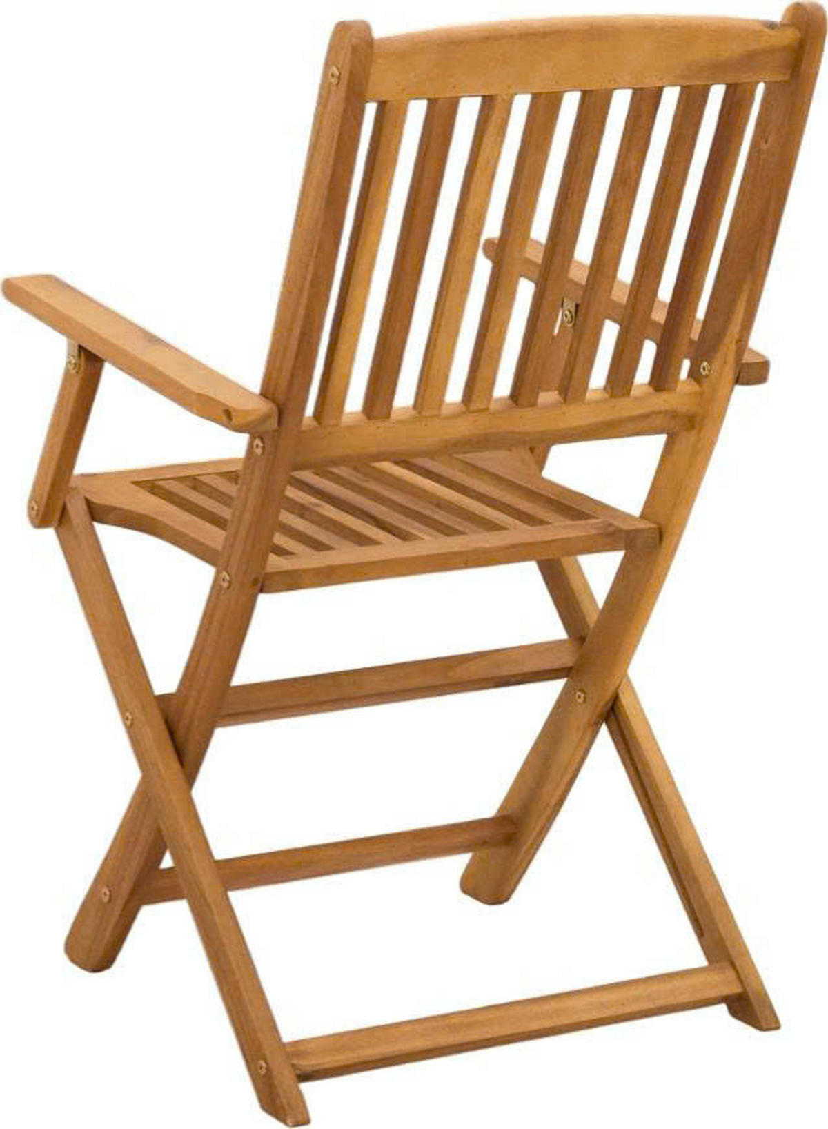 GARTENTISCHGRUPPE  - Akaziefarben, MODERN, Holz (120cm) - Beldano