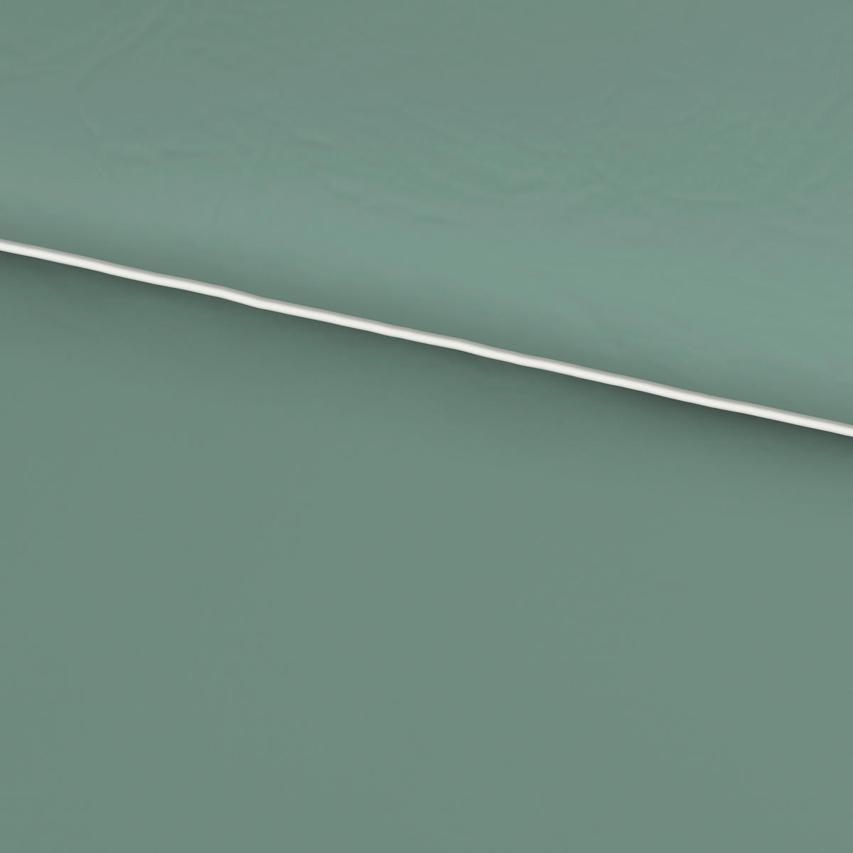 BETTWÄSCHE Calla Flachgewebe 155/220 cm  - Salbeigrün, Basics, Textil (155/220cm) - Dieter Knoll