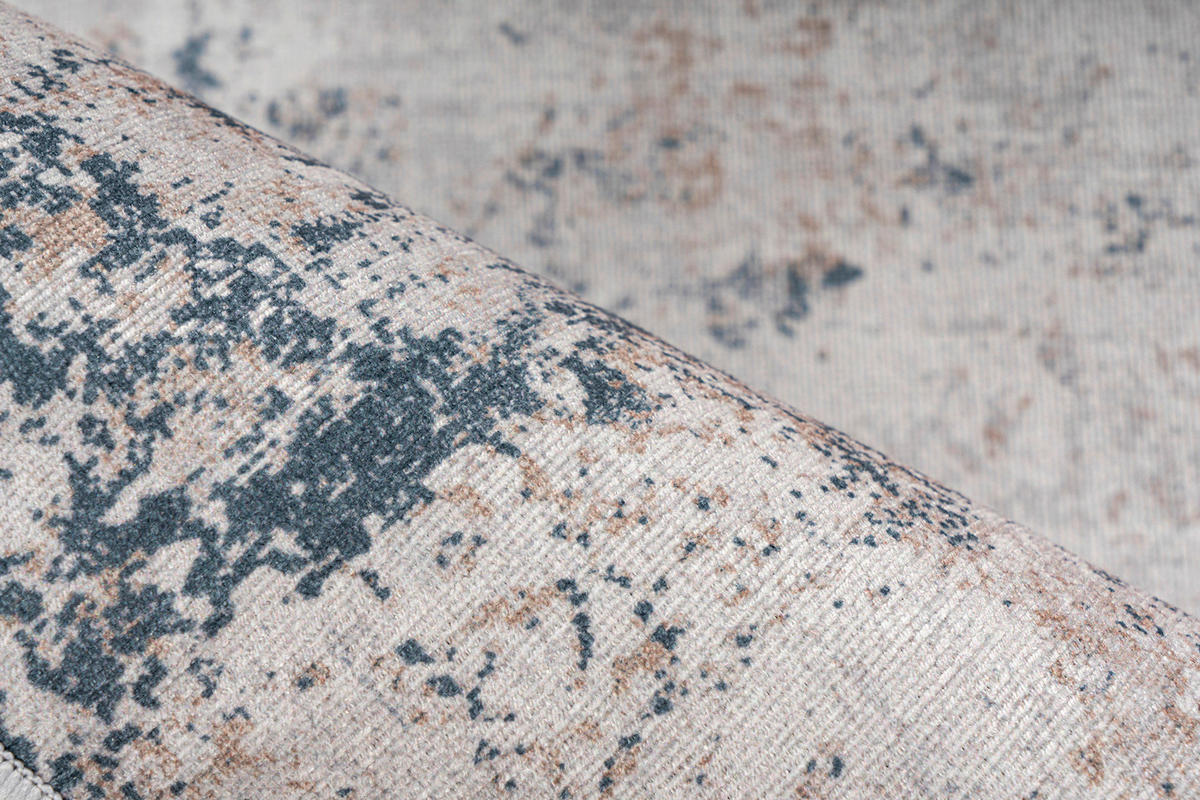 FLACHWEBETEPPICH 80/150 cm MAIKA Grau  - Grau, KONVENTIONELL, Textil (80/150cm)