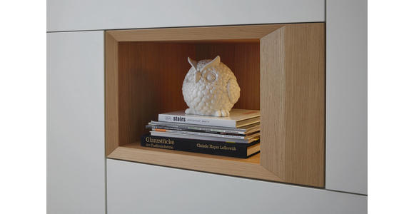 SIDEBOARD 180/92/47 cm - Eichefarben/Weiß, Design, Holz/Holzwerkstoff (180/92/47cm) - Dieter Knoll