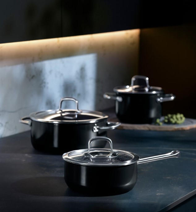 GRYTA FÖR KÖTT Fusiontec Compact 5,9 l  - svart, Design, glas (5,9cm) - WMF