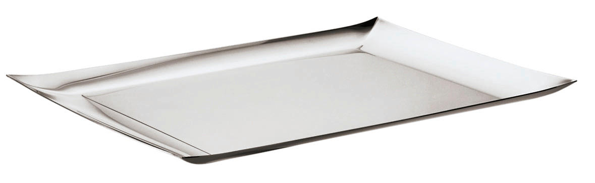 POSLUŽAVNIK  43/28 cm            - boje oplemenjenog čelika, Konvencionalno, metal (43/28cm) - Sambonet