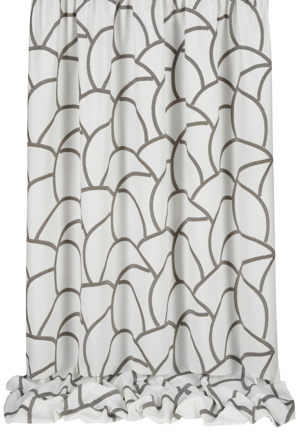 DEKOSTOFF per lfm blickdicht  - Grau, Design, Textil (140cm) - Esposa