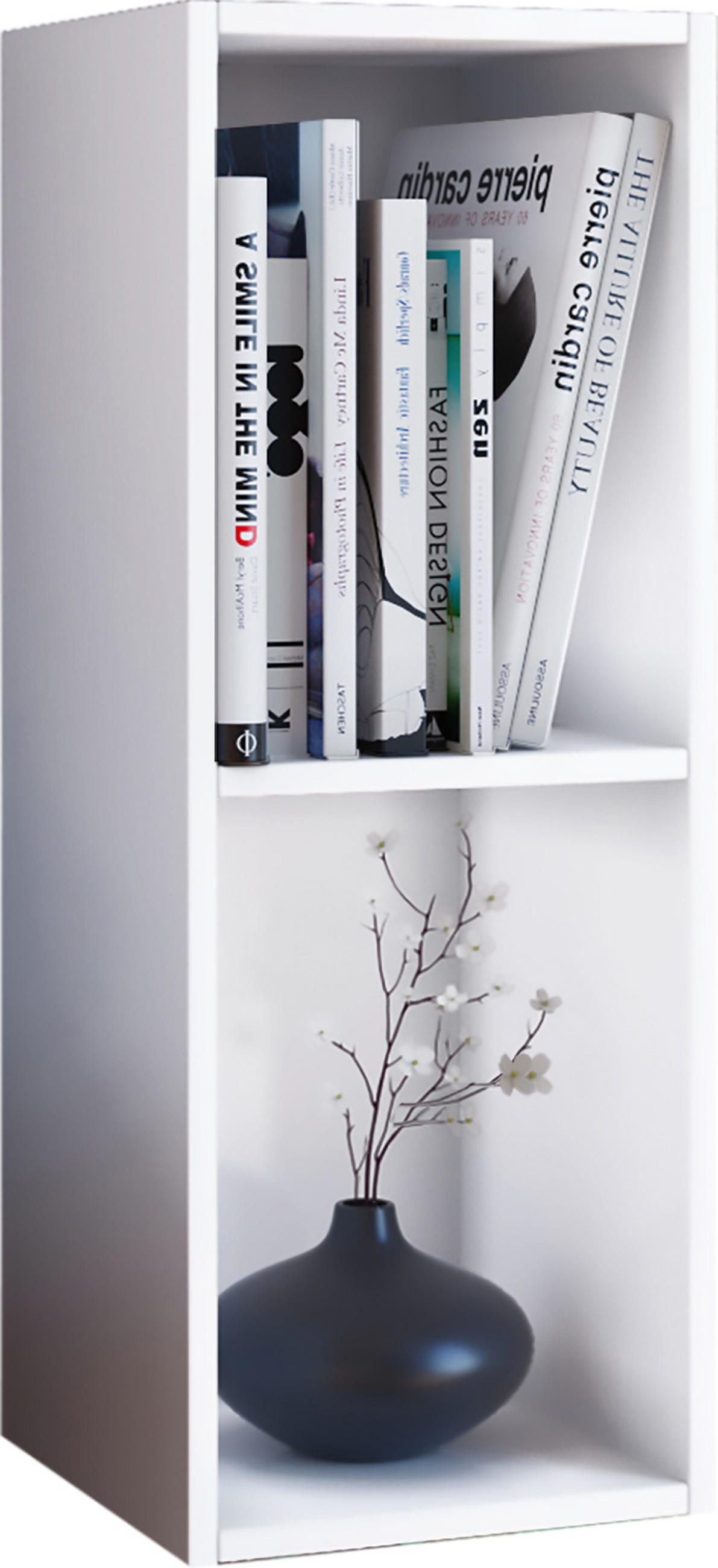 AKTENREGAL 34/72/30 cm  - Weiss, Basics, Holzwerkstoff (34/72/30cm) - MID.YOU