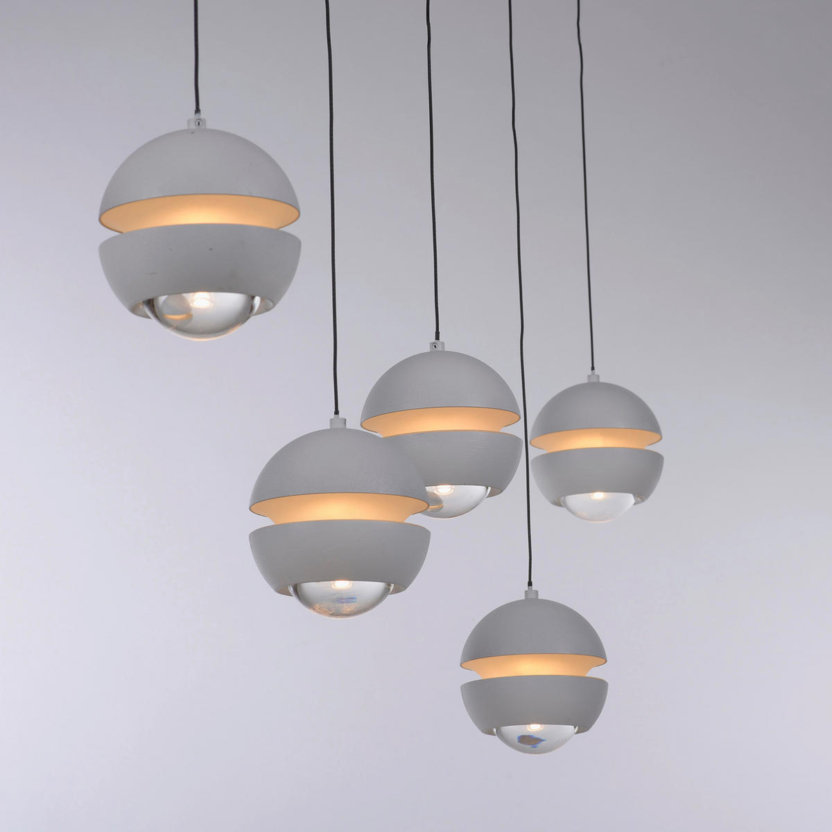 LED-PENDELLEUCHTE 110/10/220 cm  - Weiß, Design, Kunststoff/Metall (110/10/220cm) - Schöner Wohnen