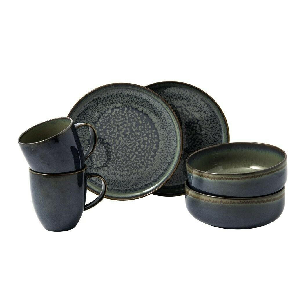 SERVICIU PENTRU MICUL DEJUN  - turcoaz, Basics, ceramică - Villeroy & Boch