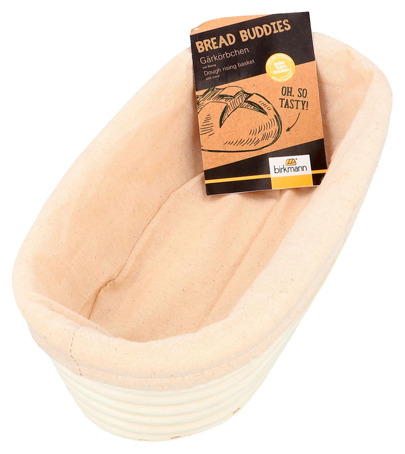 JÄSKORG - beige, Basics, textil (30/8/15cm) - Birkmann