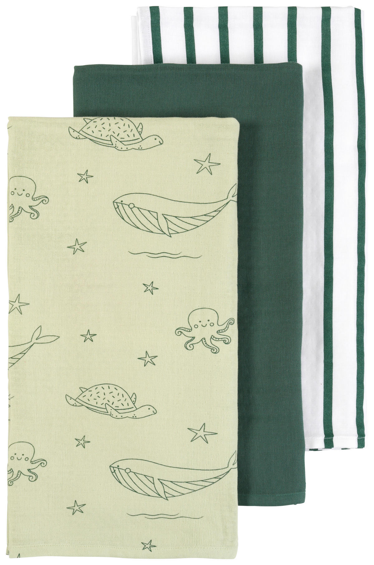 SADA MUŠELÍNOVÝCH PLIENOK - viacfarebná, Trend, textil (100/100cm) - Avelia