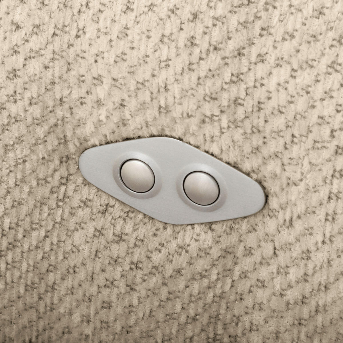 ECKSOFA  Webstoff Beige  - Beige/Schwarz, Design, Kunststoff/Textil (177/274cm) - Livetastic