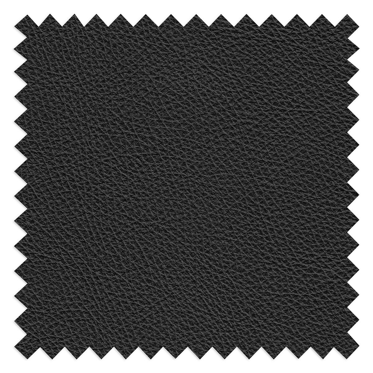 RELAXSESSEL Leder Schwarz  - Schwarz, Design, Leder/Metall (76/107/88cm) - Livetastic