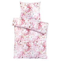BETTWÄSCHESET 2-teilig Dio Satin 160/210 cm  - Hellrosa/Altrosa, Basics, Textil (160/210cm) - Novel