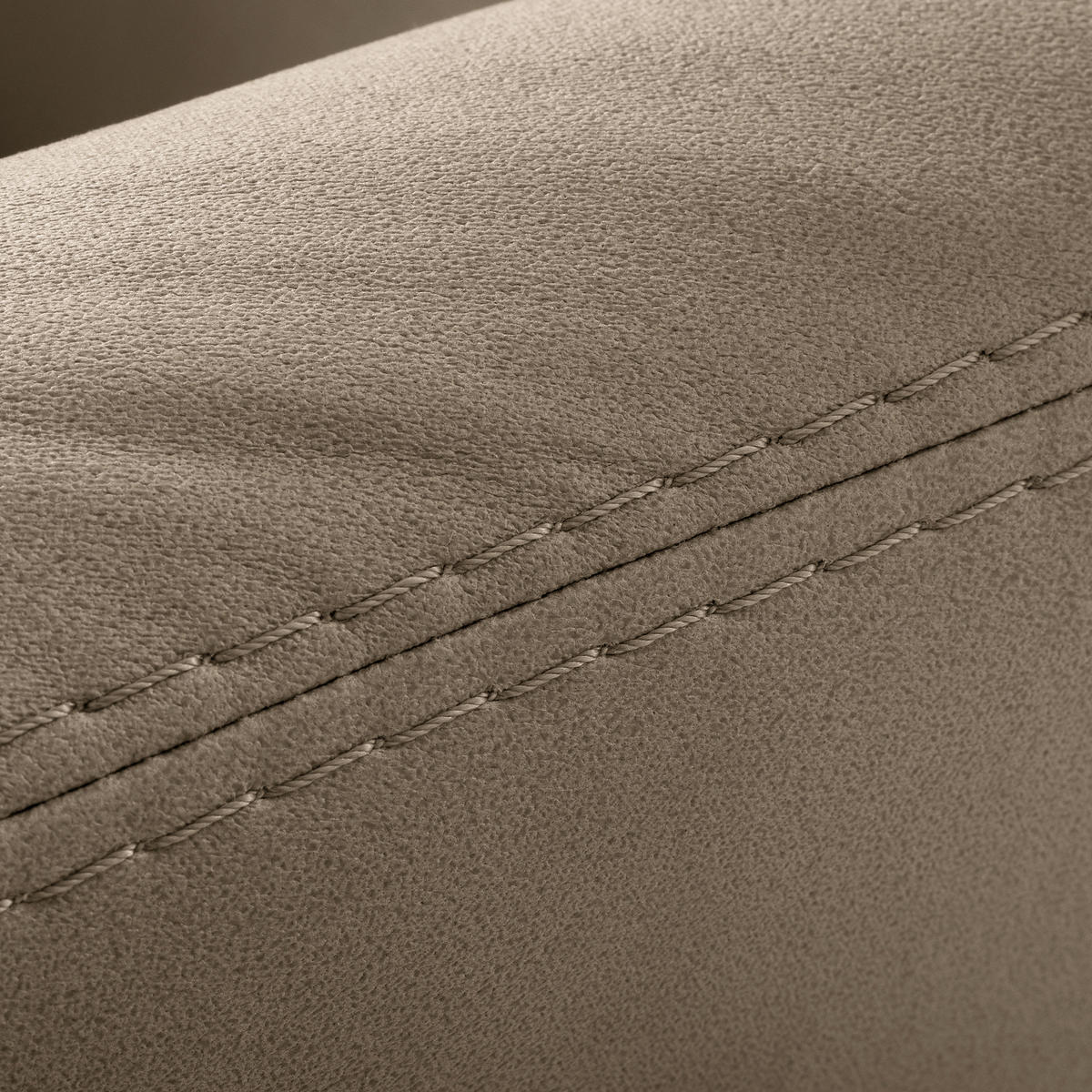 SESSELSET in Lederlook Beige  - Beige, Design, Textil/Metall (67/87/74cm) - Livetastic