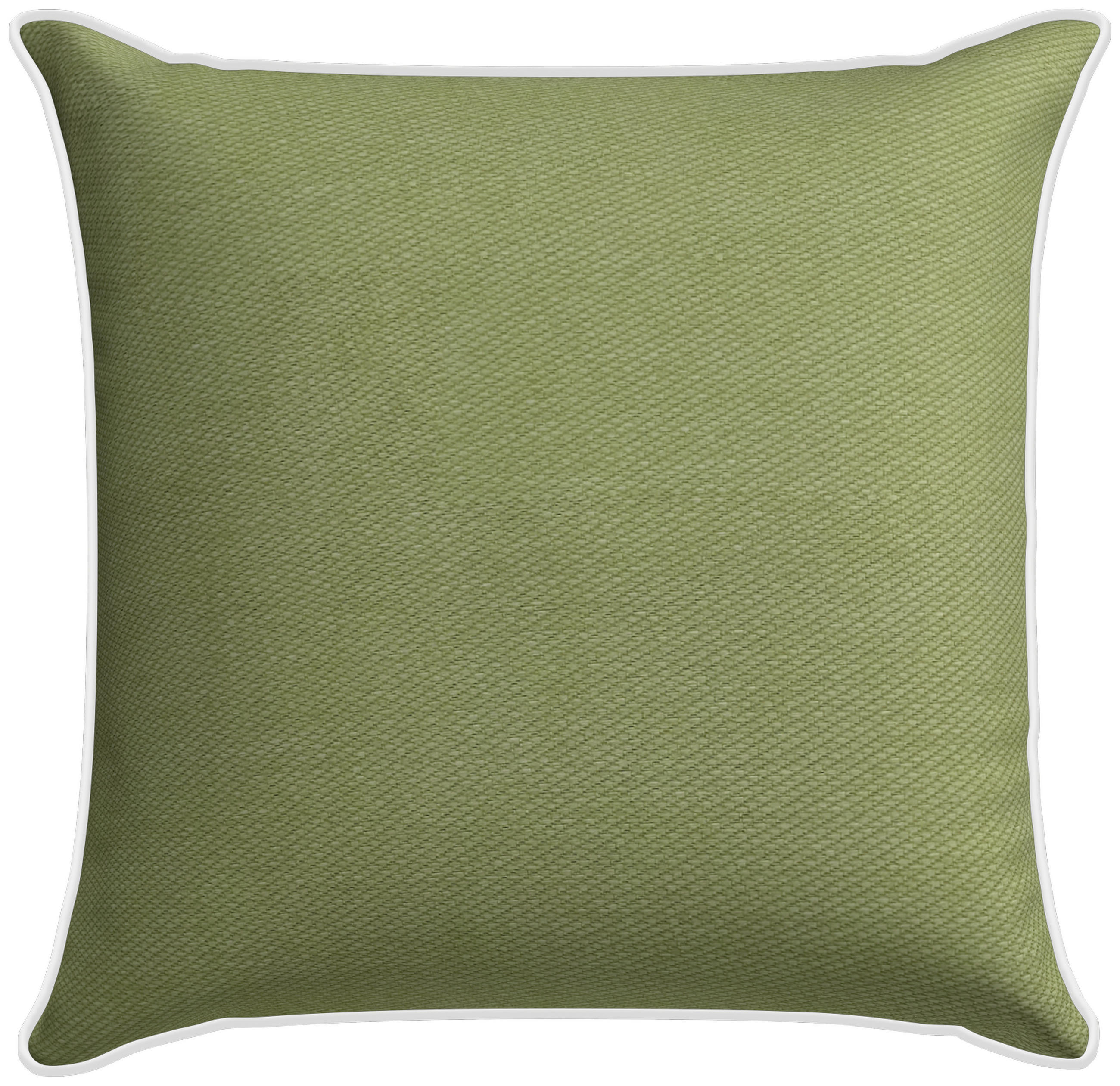 OUTDOOR-KISSEN in Olivgrün Uni 48/48 cm  - Olivgrün, Basics, Textil (48/48cm)