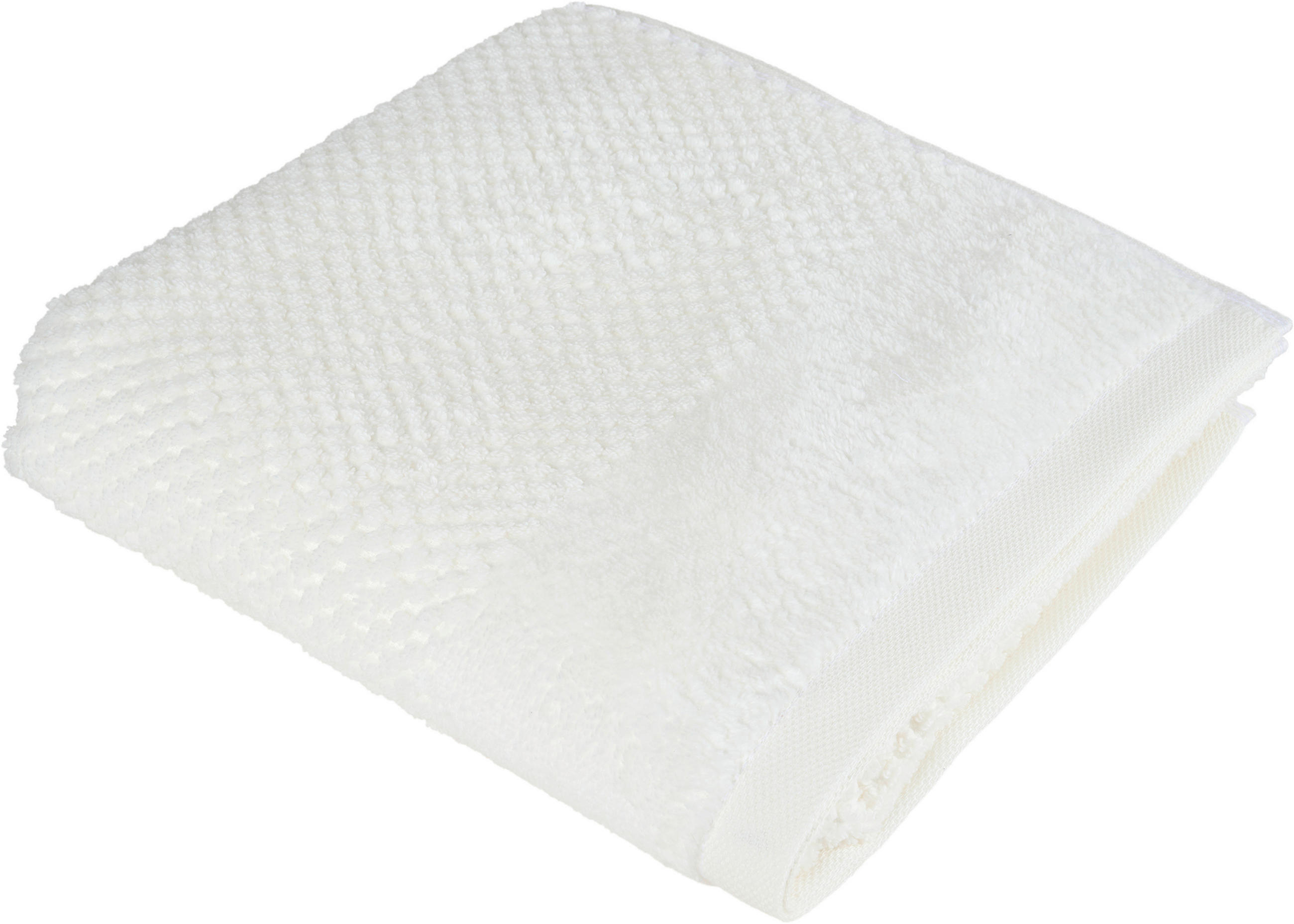 RUČNÍK, 50/100 cm, bílá - bílá, Basics, textil (50/100cm) - Esposa