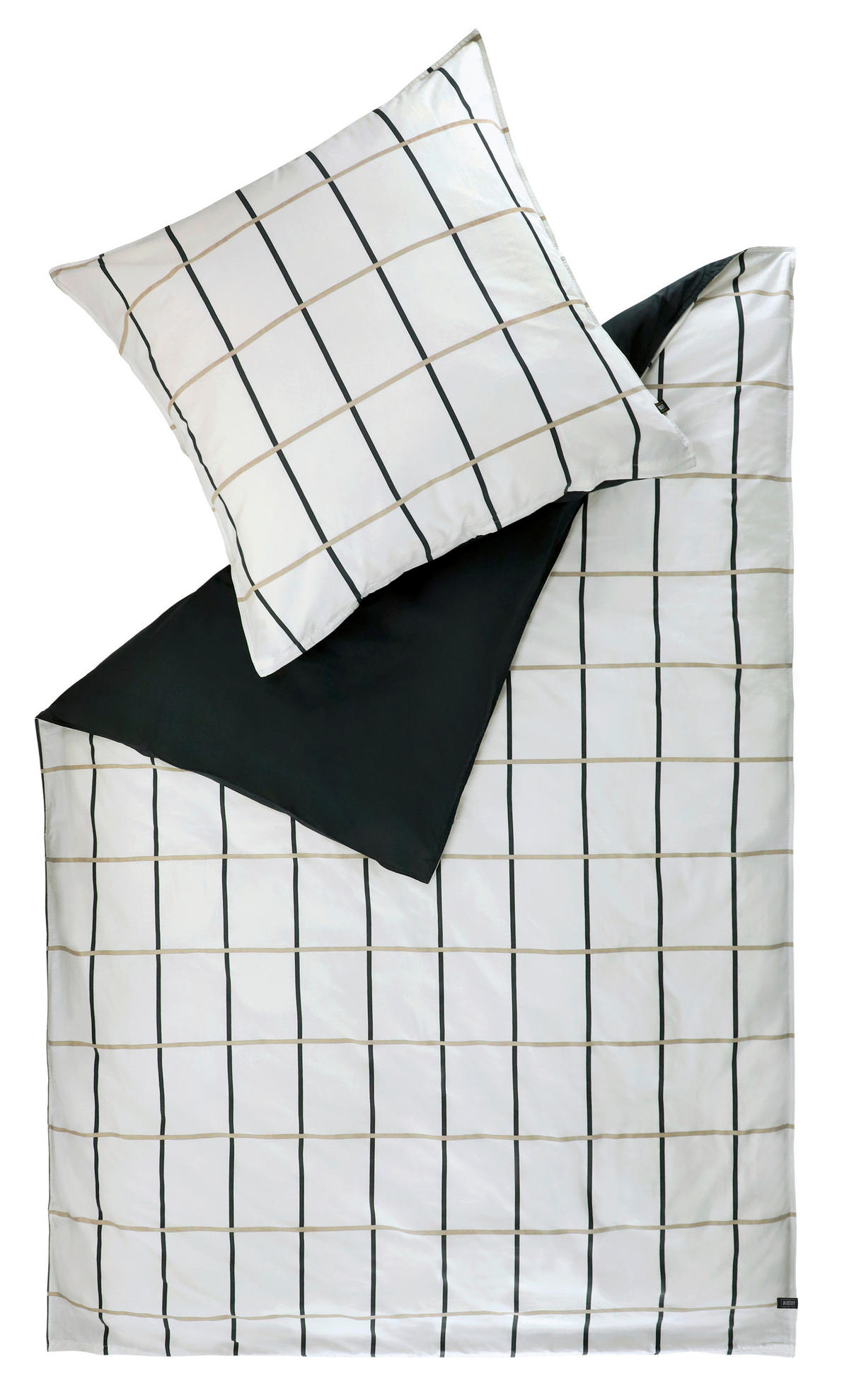 WENDEBETTWÄSCHE SW-Perform beige Perkal 135/200 cm  - Beige/Creme, Design, Textil (135/200cm) - Schöner Wohnen