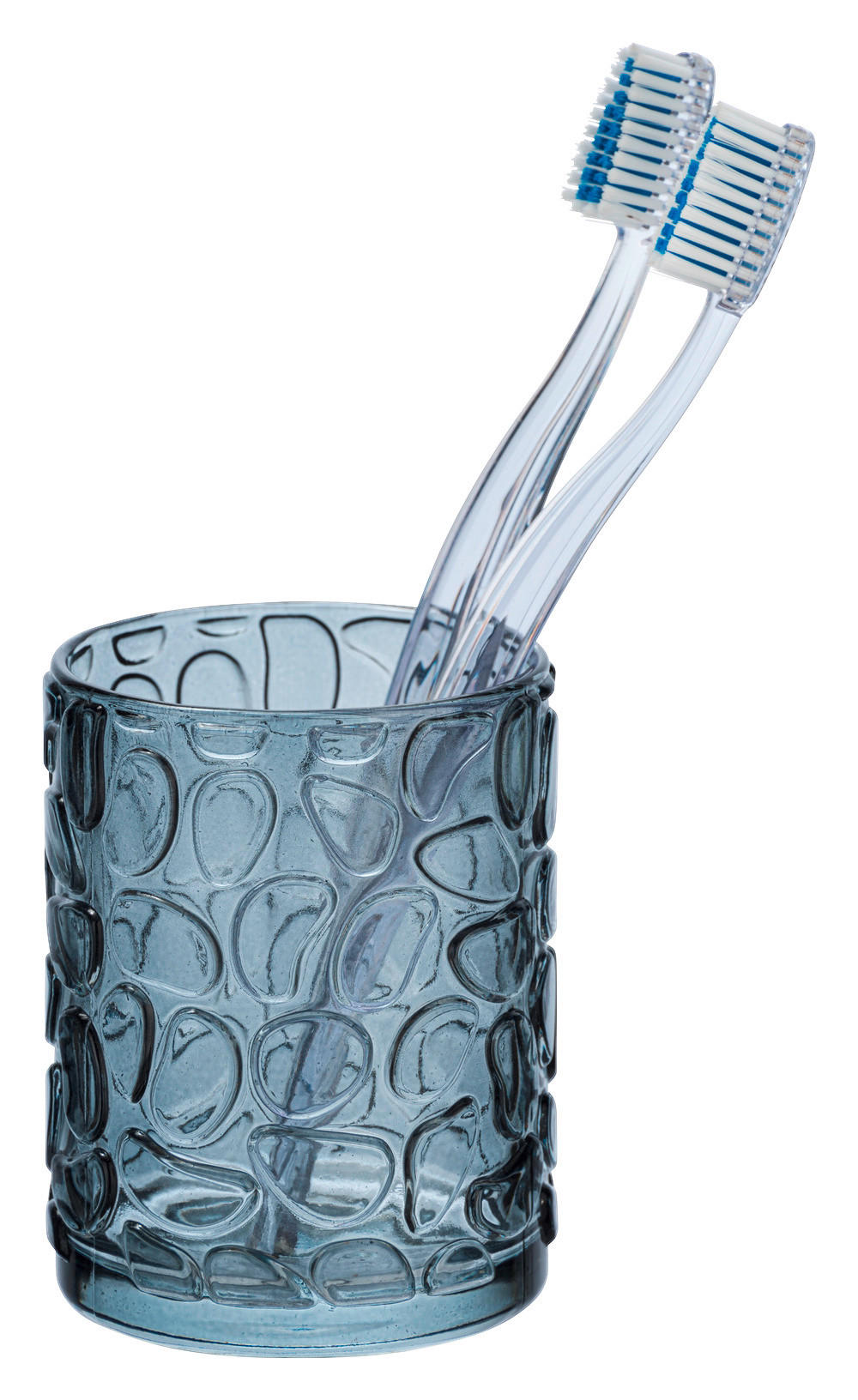 ZAHNPUTZBECHER Glas  - Grau, Basics, Glas (7,5/10/7,5cm) - Wenko