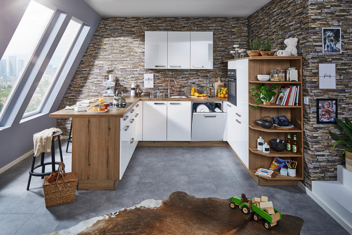 KUCHYNĚ NA MÍRU STAR - Moderní, kompozitní dřevo - Welnova