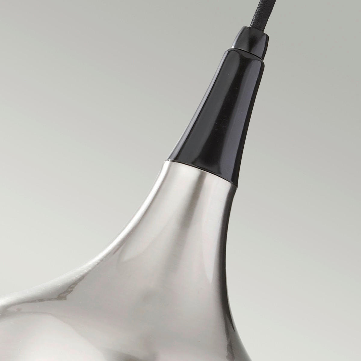 HÄNGELEUCHTE 17.9/28.1 cm    - Edelstahlfarben, Design, Metall (17.9/28.1cm) - Elstead Lighting
