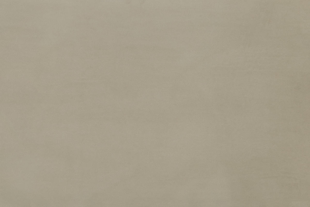 CANAPÉ 2 PLACES in Mikrofaser Creme  - Creme/Schwarz, Design, Textil/Metall (190/106/99cm) - Xora