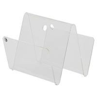 ZEITUNGSSTÄNDER Kunststoff Klar  - Klar, Design, Kunststoff (30/26/30cm)