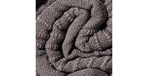 TAGESDECKE 220/240 cm - Anthrazit, Basics, Textil (220/240cm) - Boxxx