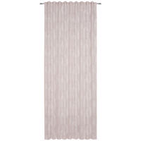 HOTOVÝ ZÁVES, polopriehľadné, 140/245 cm - ružová, Design, textil (140/245cm) - Esposa