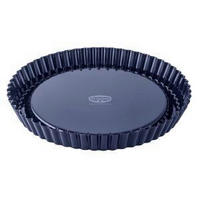 FORMA NA OVOCNÝ KOLÁČ  28/4/28 cm - modrá, Basics, kov (28/4/28cm) - Dr.Oetker