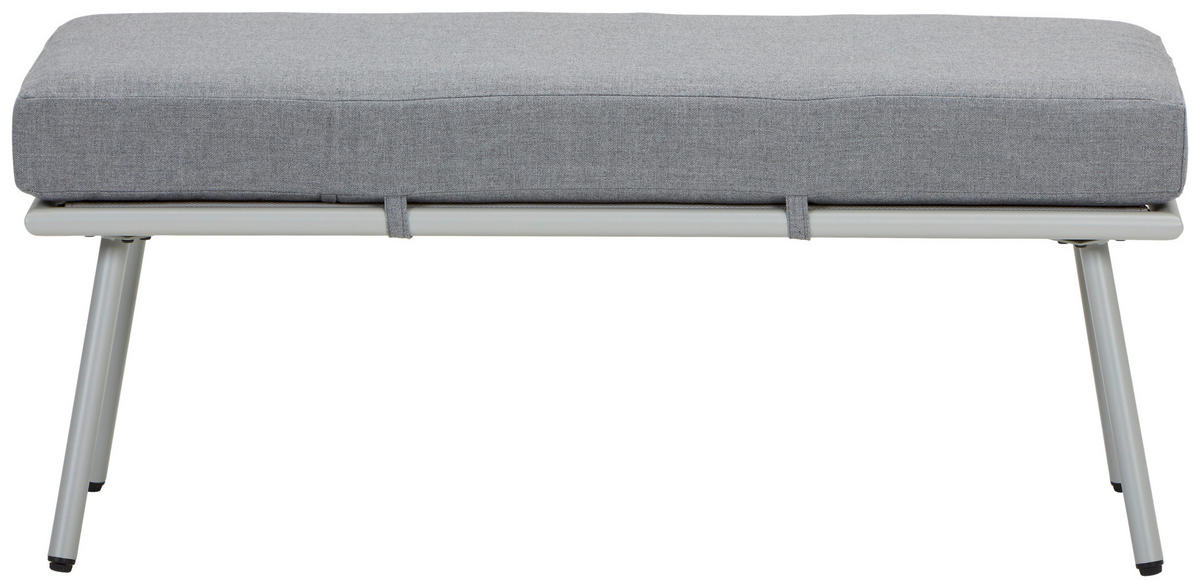 DINING-LOUNGESET 5-teilig  - Schwarz/Grau, MODERN, Glas/Kunststoff (190/65/252cm) - Ambia Garden