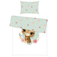 BABYBETTWÄSCHE Renforcé 100/135 cm  - Multicolor/Weiß, KONVENTIONELL, Textil (100/135cm) - Herding