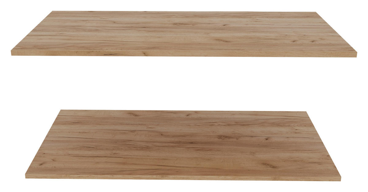 EINLEGEBODENSET 97,4/50,4/3,6 cm   - Eiche Artisan, KONVENTIONELL, Holzwerkstoff (97,4/50,4/3,6cm) - Linea Natura