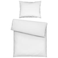 BETTWÄSCHE 2-teilig LEON Seersucker 140/220 cm  - Weiß, Basics, Textil (140/220cm) - Esposa