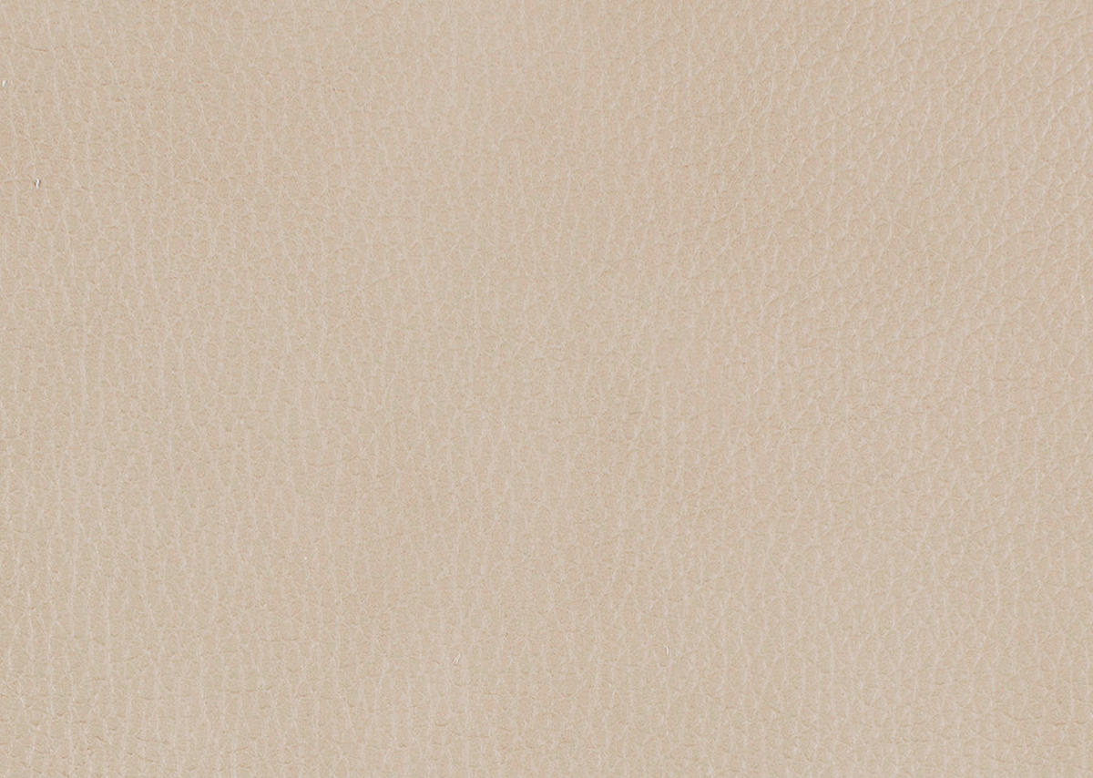 ECKSOFA in Echtleder Beige  - Eichefarben/Beige, Design, Leder/Holz (235/259cm) - Valdera