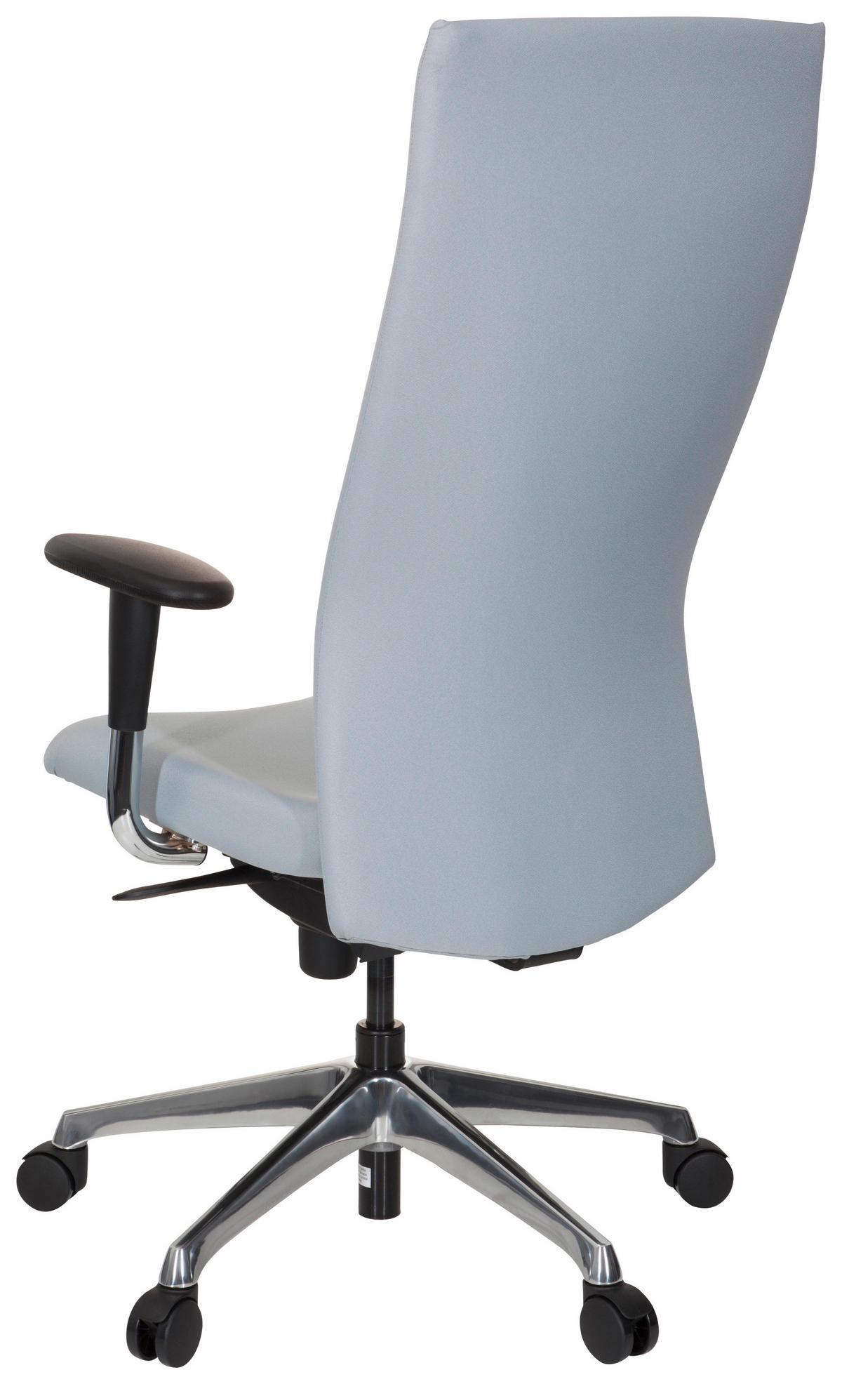 OTOČNÁ ŽIDLE, plochá tkanina, šedá - šedá/barvy hliníku, Moderní, kov/textil (58/131/54cm) - MID.YOU