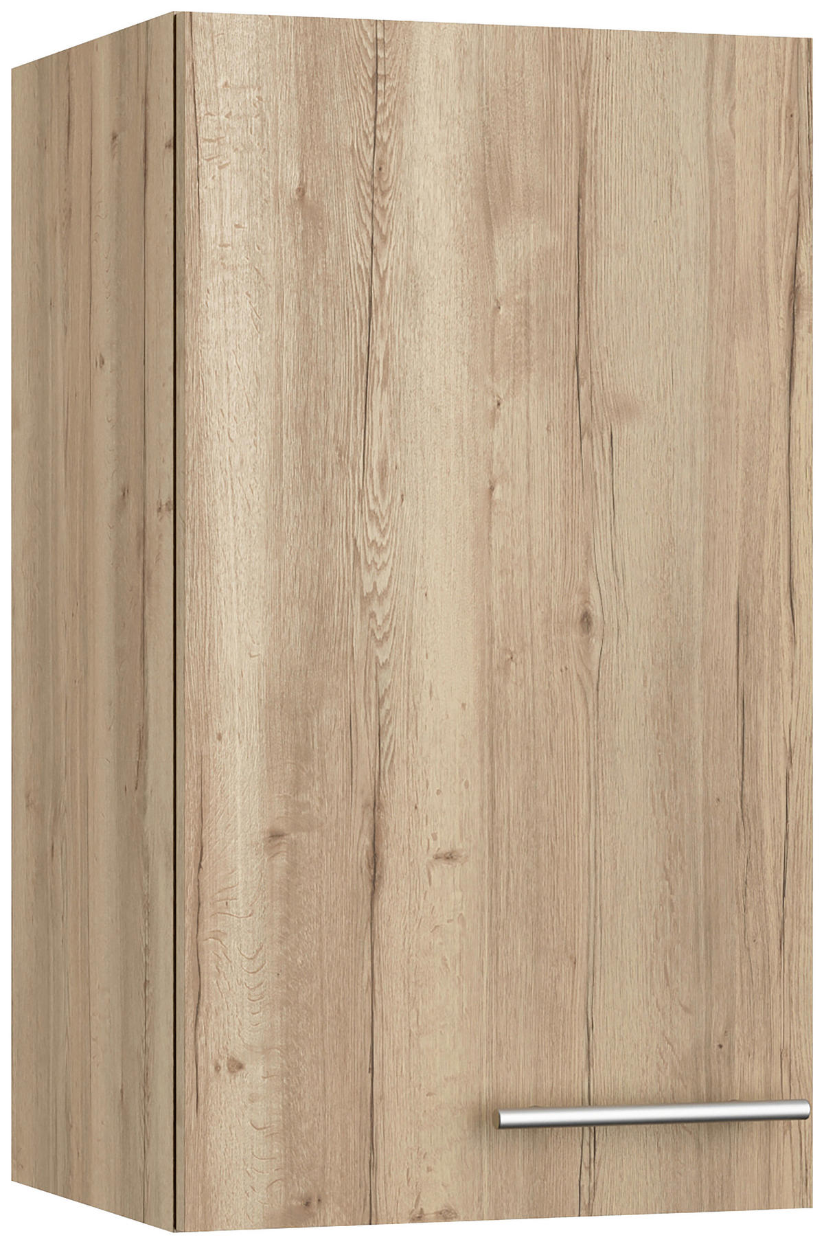 KÜCHENLEERBLOCK 270 cm   in Eichefarben  - Edelstahlfarben/Eichefarben, Basics, Holzwerkstoff/Metall (270cm) - Optifit