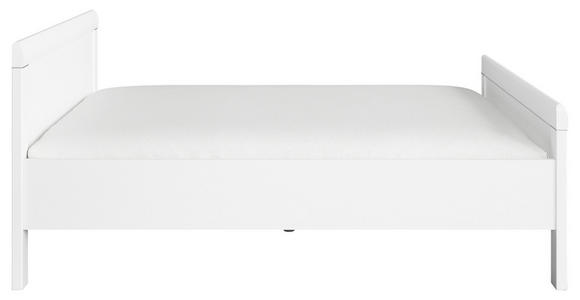 BETT 180/200 cm  in Weiß  - Weiß, Design, Holzwerkstoff (180/200cm) - Novel
