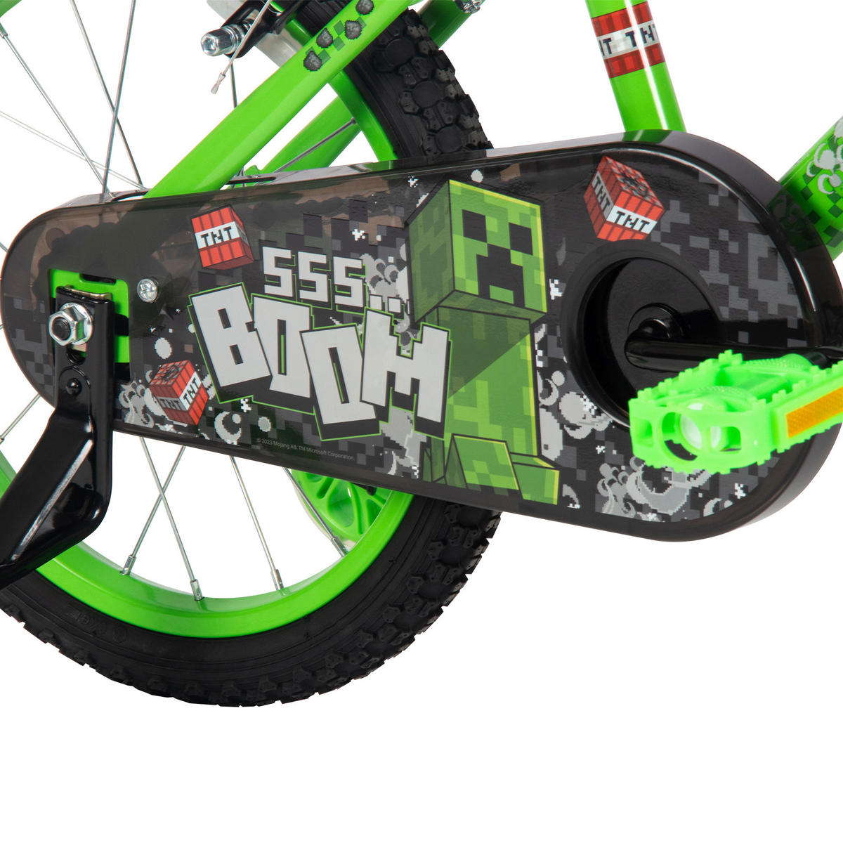 KINDERFAHRRAD 16 Zoll  - Grün, Basics, Metall (50/66/101cm)