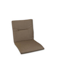 SESSELAUFLAGE in Hellbraun Uni  - Hellbraun, Design, Textil (46/3/89cm)