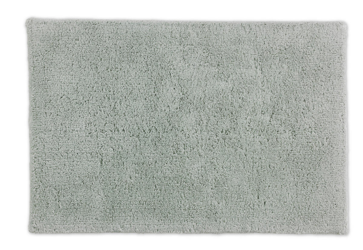 BADTEPPICH Bahamas Mintgrün 67/110 cm  - Mintgrün, Basics, Textil (67/110cm) - Schöner Wohnen