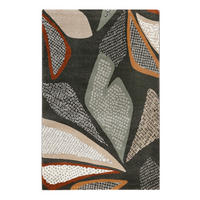 FLACHWEBETEPPICH Wohnzimmer 133/200 cm Hazel Anthrazit, Braun, Grün, Schwarz, Beige rechteckig  - Anthrazit/Beige, KONVENTIONELL, Textil (133/200cm) - Esprit