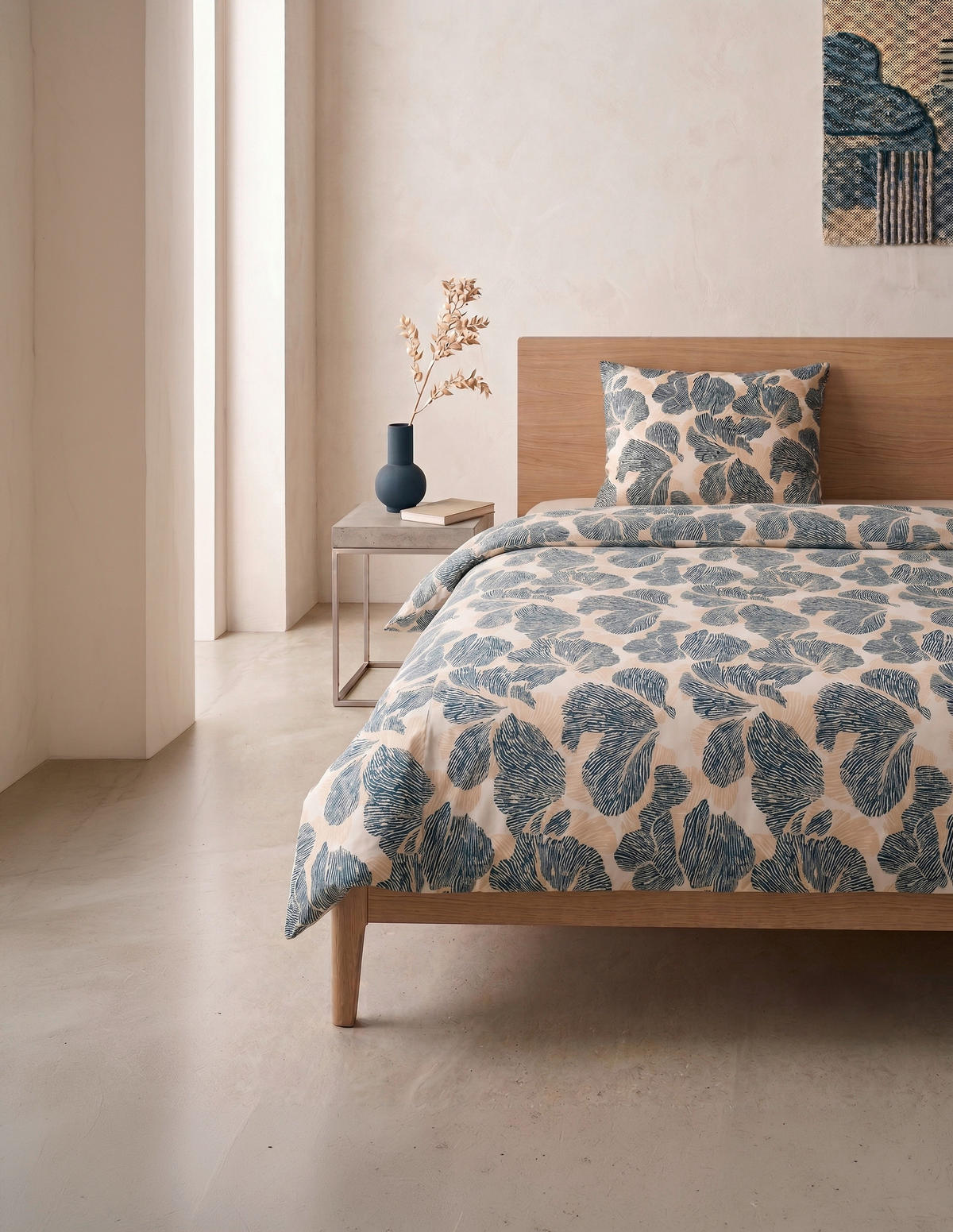 BETTWÄSCHE 2-teilig Mavie Satin 140/200 cm  - Orange, Basics, Textil (140/200cm) - Esposa