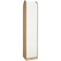 AKTENSCHRANK Graphitfarben, Eiche Artisan  - Graphitfarben/Eiche Artisan, MODERN, Holzwerkstoff/Kunststoff (46/192/44cm) - Livetastic