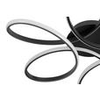 LED-DECKENLEUCHTE 70/10 cm   - Schwarz, Design, Kunststoff/Metall (70/10cm) - Novel