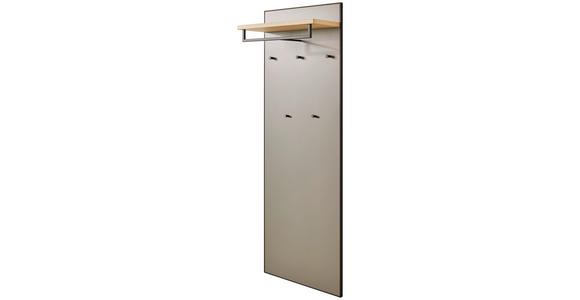 GARDEROBENPANEEL in 60/170/27 cm - Fango/Eichefarben, Design, Holzwerkstoff (60/170/27cm) - Dieter Knoll
