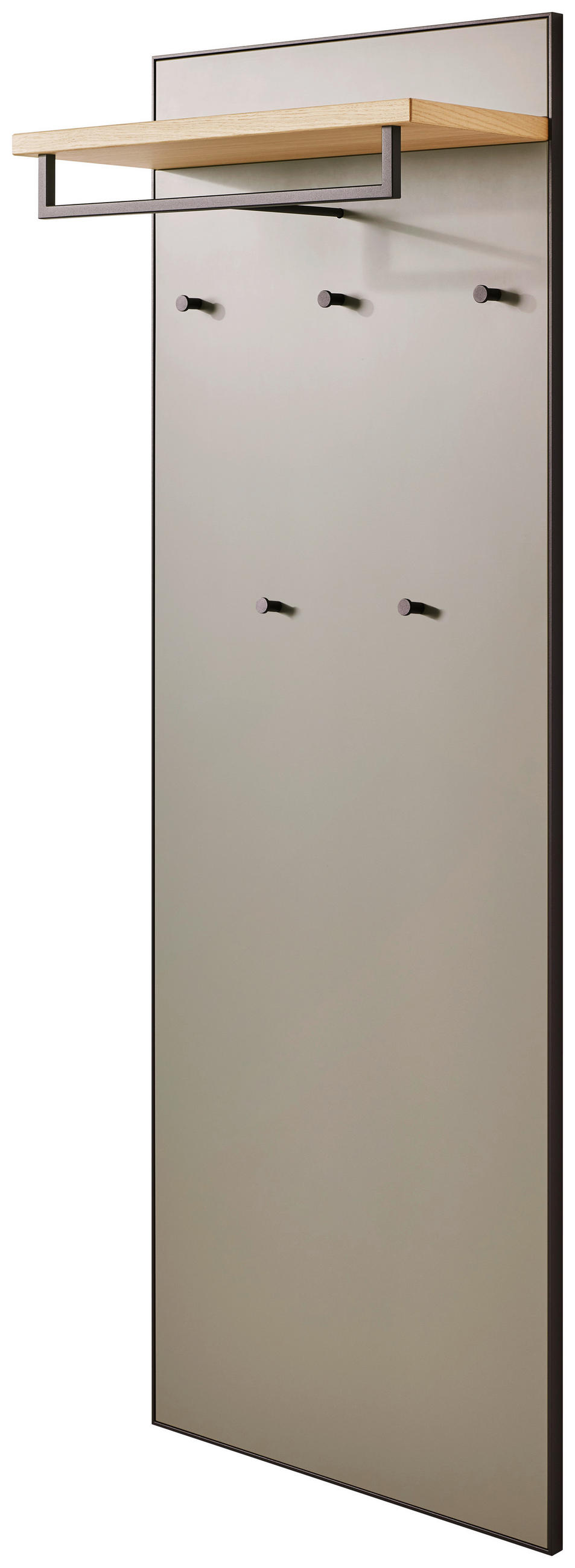 GARDEROBENPANEEL  in 60/170/27 cm  - Fango/Eichefarben, Design, Holzwerkstoff (60/170/27cm) - Dieter Knoll